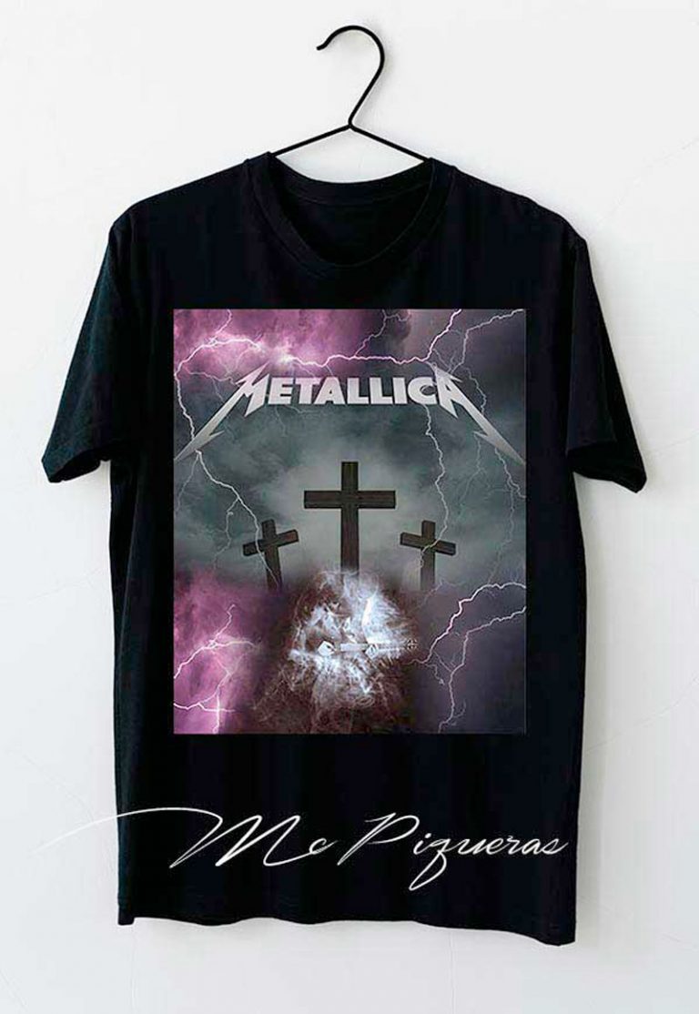 camiseta metallica